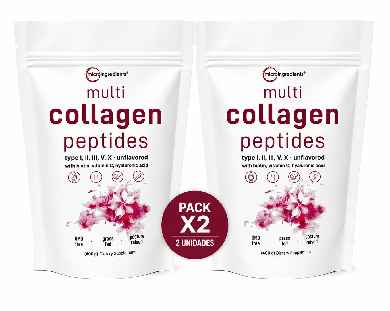 Multi Collagen Peptides Pack x2